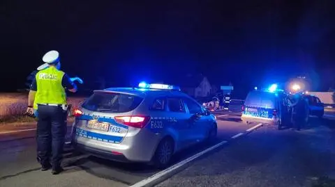 Śmiertelny wypadek na DK83