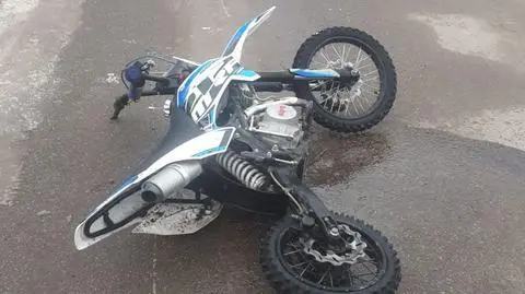 15-letni kierowca crossa uciekał przed policją 