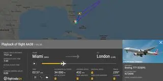 Lot AAL38 American Airlines