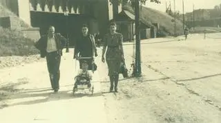 W 1941 roku drzew na nasypie jeszcze nie było