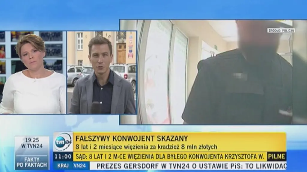 Fałszywy konwojent skazany