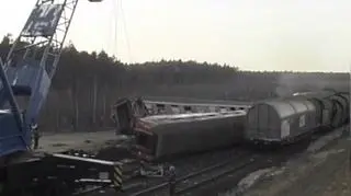 Skutki katastrofy usuwano kilka dni