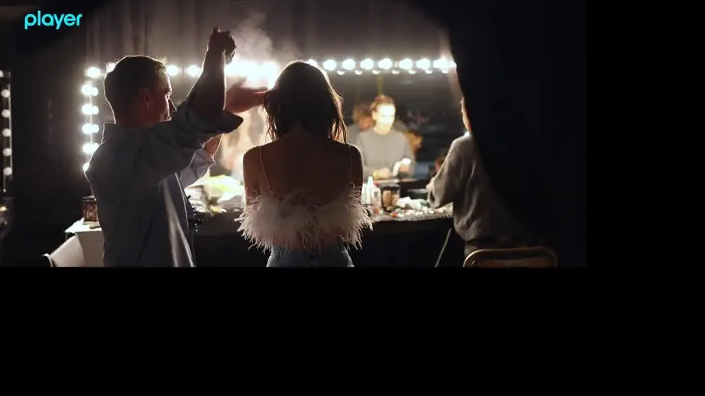 "Pati", backstage sesji zdjęciowej