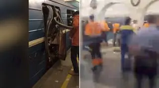 Wybuchy w metrze w Petersburgu. Są zabici i ranni