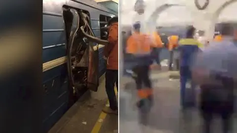 Wybuchy w metrze w Petersburgu. Są zabici i ranni