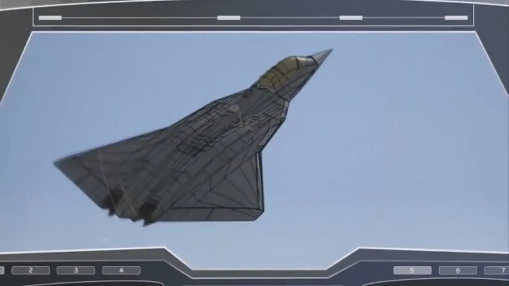 Krótkie wideo pokazujące francuską wizję myśliwca piątej generacji