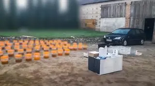 Zlikwidowano laboratorium narkotyków syntetycznych