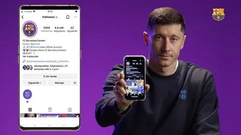 "Idź do kuchni". Zdumiony Lewandowski czyta wiadomości do kobiet