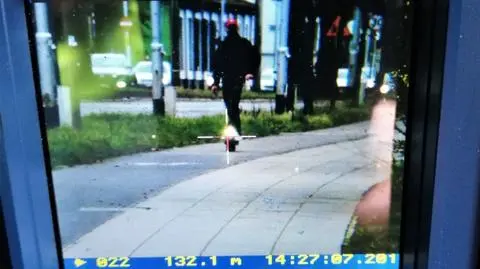 Miernik wskazał prawie 40km/h