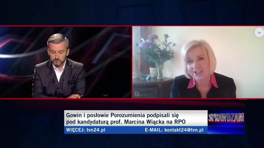 Staroń: uważam, że zostałam wykorzystana przez Jarosława Gowina
