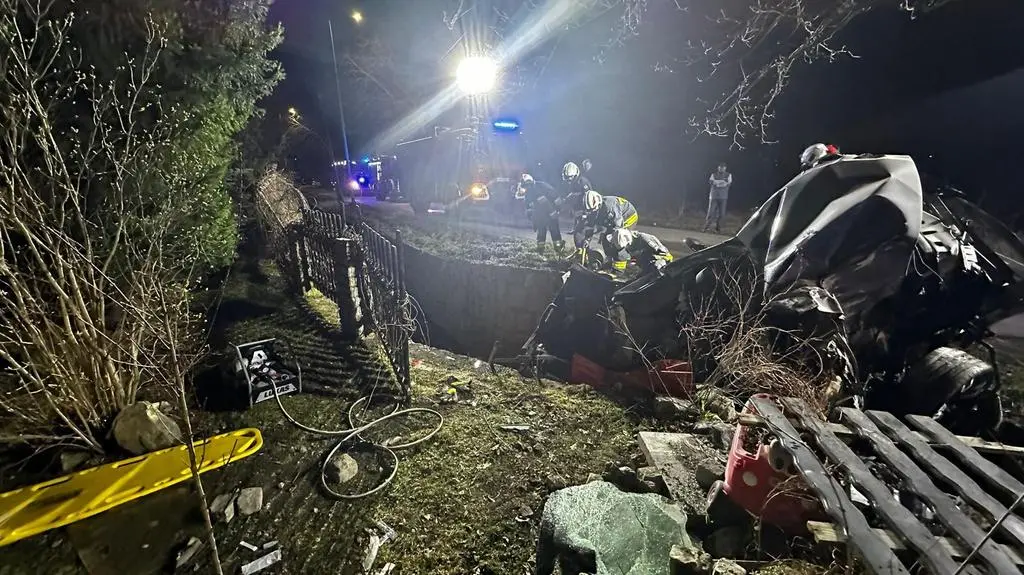 Poważny wypadek drogowy