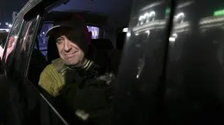 Jewgienij Prigożyn w czasie buntu wagnerowców w Rostowie nad Donem. Zdjęcie z czerwca bieżącego roku 