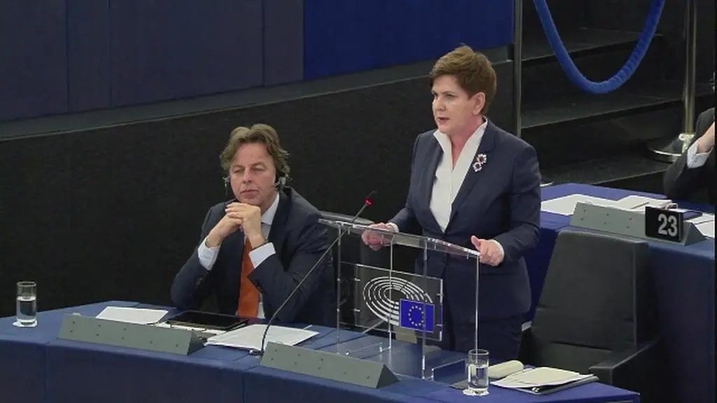 "My, Europejczycy, powinniśmy budować naszą wspólnotę w oparciu o zaufanie"