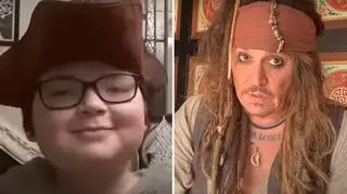 11-letni Kori i Johnny Depp odbyli specjalną, piracką rozmowę