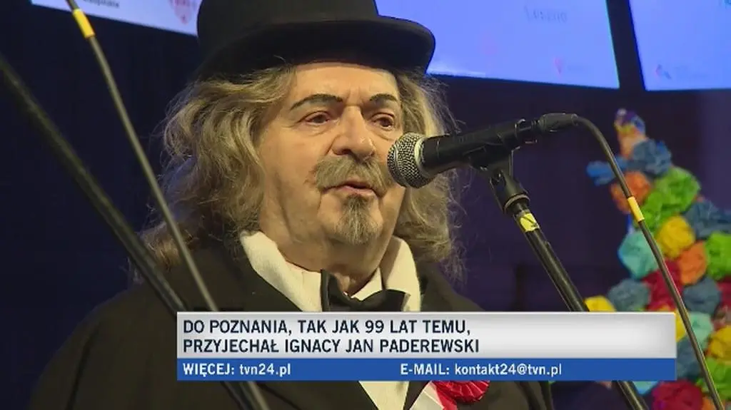 Do Poznania przyjechał Ignacy Jan Paderewski