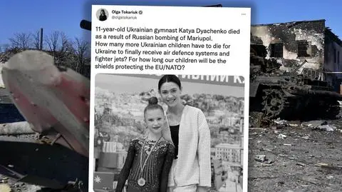 Młoda gimnastyczka zginęła podczas bombardowania Mariupola. Miała zaledwie 11 lat