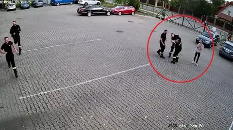 Firemen hear woman screaming and save her choking baby