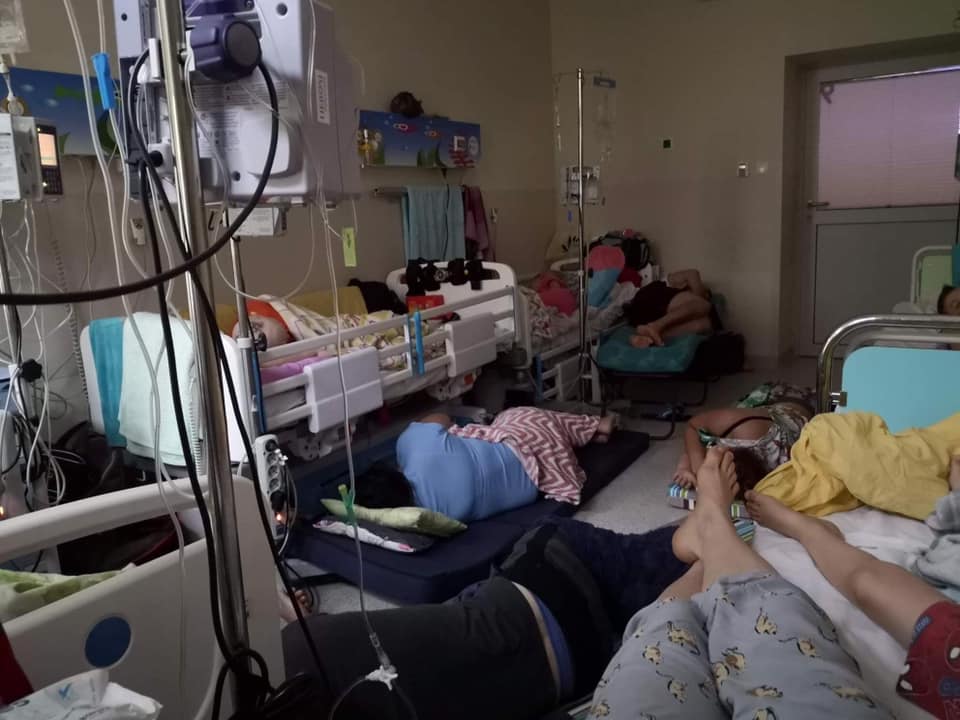 Sala na dziecięcym oddziale onkologicznym Instytutu Matki i Dziecka w Warszawie
