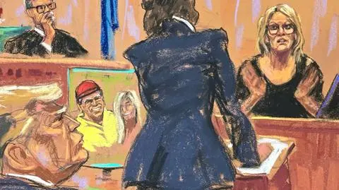 Trump rysunki stormy daniels