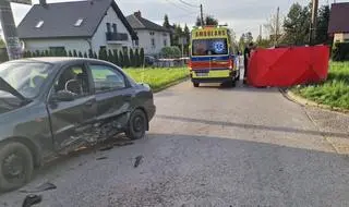 W wypadku zginął motocyklista