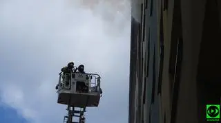 Płonęło mieszkanie w Tychach	