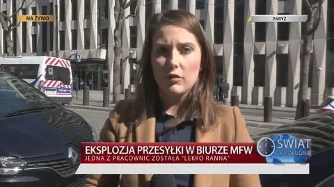 Reporterka TVN24 BiS o zamachu w Paryżu