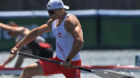 Przez chwilę prowadził, był drugi i osłabł. Polak poza finałem