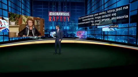 Czy wyprowadzając psa osoby, która jest na kwarantannie, możemy zarazić się koronawirusem?