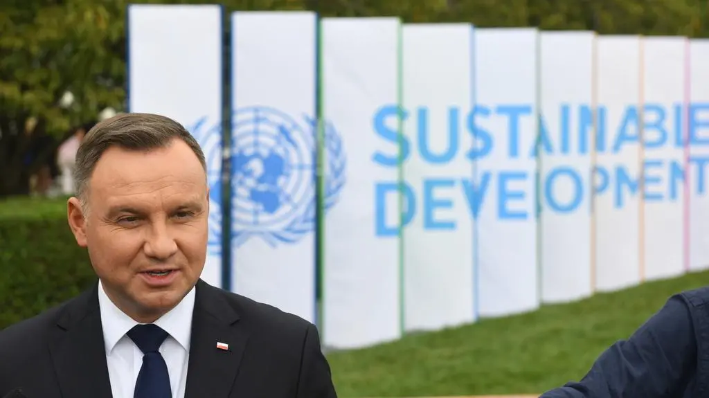 Duda o wspólnych wartościach z Trumpem
