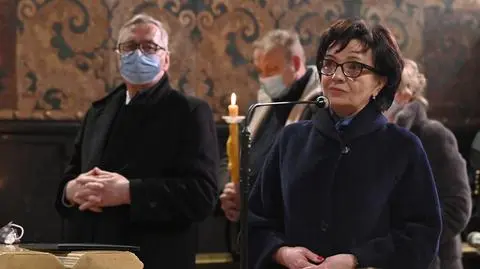 Marszałek Sejmu Elżbieta Witek na mszy w Kaplicy Matki Bożej na Jasnej Górze