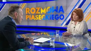 Mirosława Kątna w "Rozmowie Piaseckiego"
