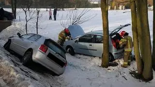 Po tym jak fiat potrącił matkę i córkę, uderzył też w toyotę