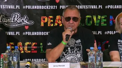 Jerzy Owsiak o festiwalu Pol'and'Rock 