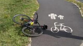 Policjantki zatrzymały pijanego rowerzystę