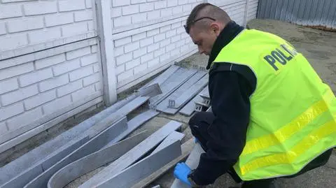 Seryjny złodziej miał kraść barierki z trasy S5. "Zdemontował je na odcinku 70 metrów"