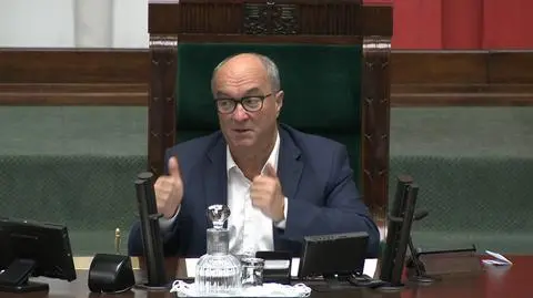 Włodzimierz Czarzasty do posła PiS: dobrze, że pan jest z nami