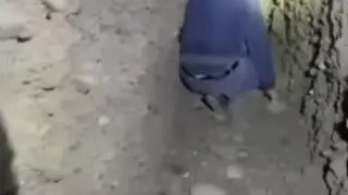 Nielegalny tunel, łączący Kirgistan i Uzbekistan  