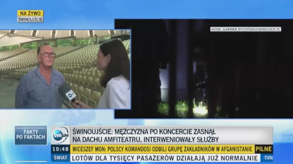 Świadek opisuje przebieg wydarzeń
