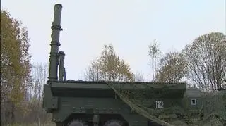 Ćwiczenia dywizjonu pocisków Iskander