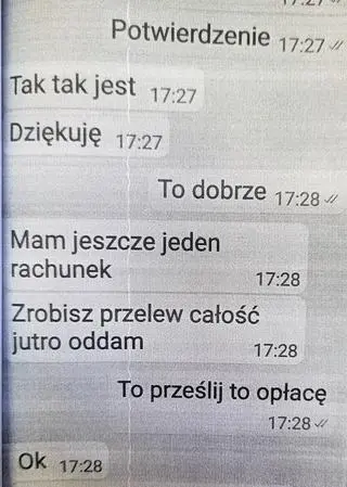 Kobieta dopiero po rozmowie z córką zorientowała się, że została oszukana 