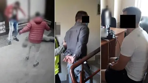 Policja: bili pięściami i kopali, aż stracił przytomność. Trzech mężczyzn trafiło do aresztu