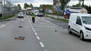 12-latek potrącony na pasach w Żorach