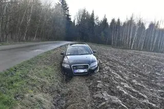 Stracił panowanie nad kierownicą