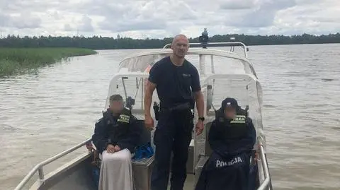 Wracali z pokazów ratownictwa, usłyszeli wołanie o pomoc