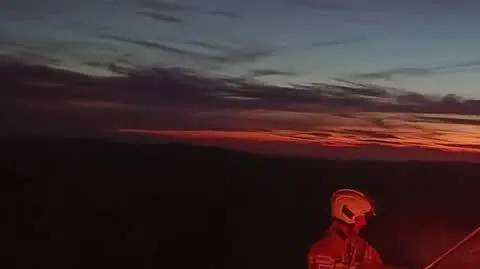 Strażacy walczą z żywiołem