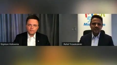 Trzaskowski rozmawiał na wideokonferencji z Hołownią