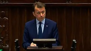 Błaszczak: nadinspektor Trawiński ma za zadanie doprowadzić do końca rozliczenie odpowiedzialnych