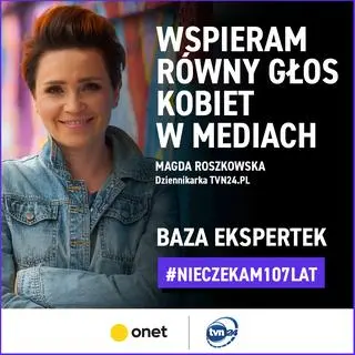 Wspieram równy głos kobiet w mediach