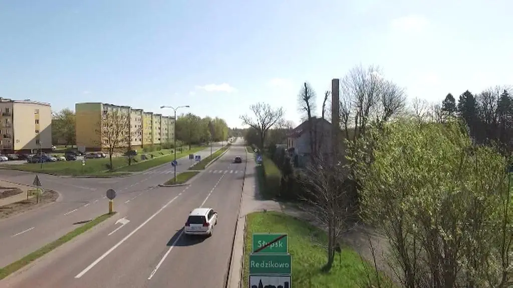 Redzikowo z lotu ptaka