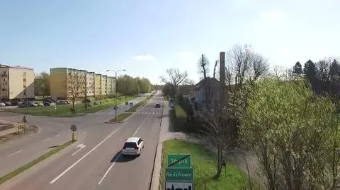 Redzikowo z lotu ptaka